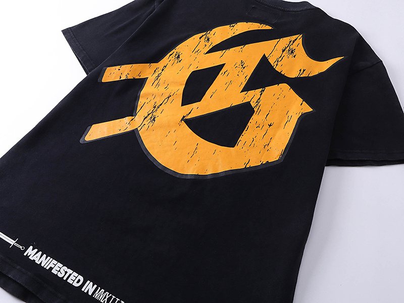 Godspeed Washed Rock Graphic T-Shirt ¡ª detail