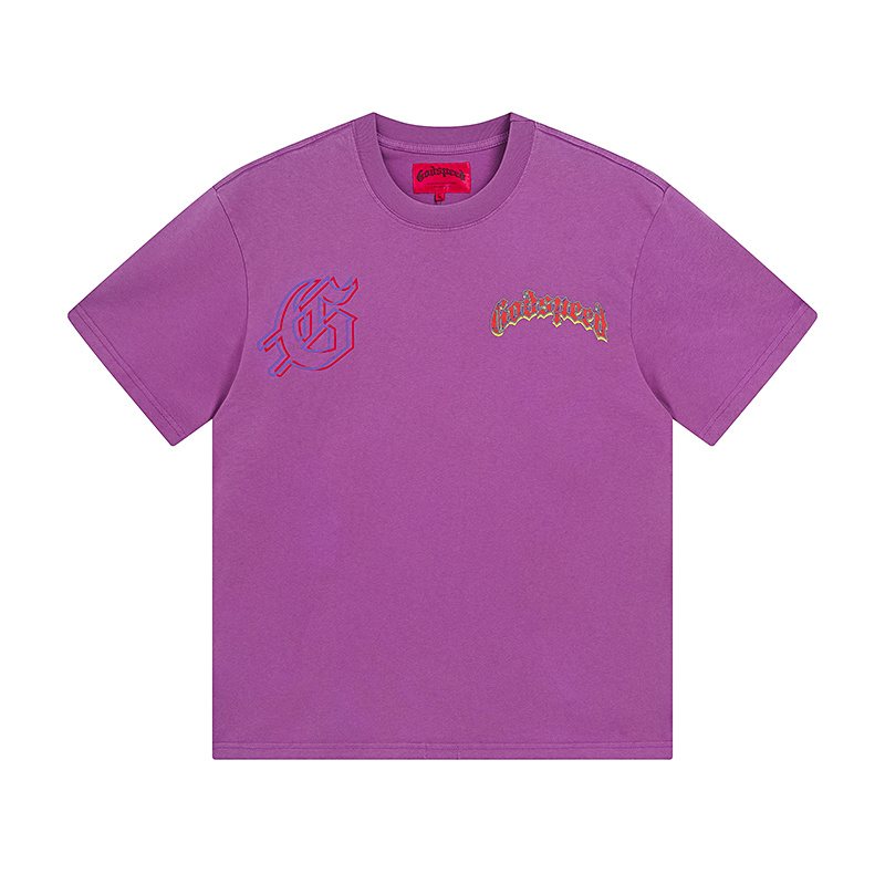 Godspeed Washed Rock Graphic T-Shirt ¡ª front