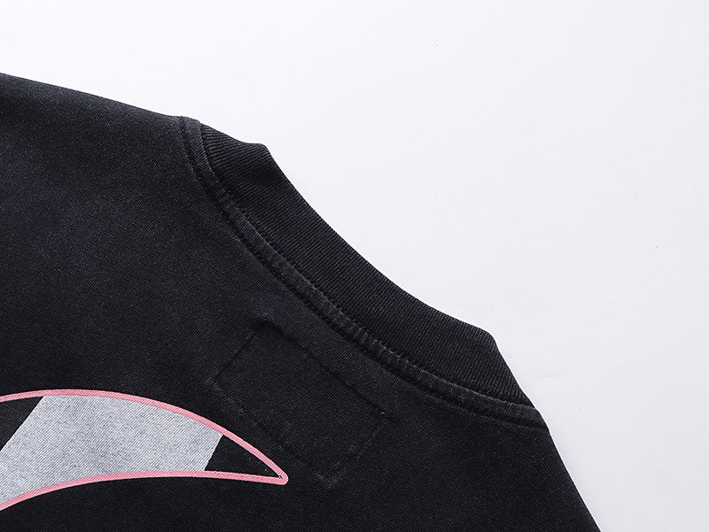 Godspeed Washed Black Rock Graphic Short-Sleeve T-Shirt ¡ª detail