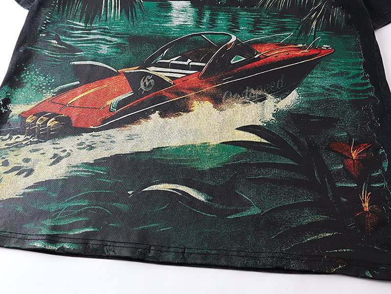 Godspeed Washed Rock Graphic T-Shirt ¡ª detail