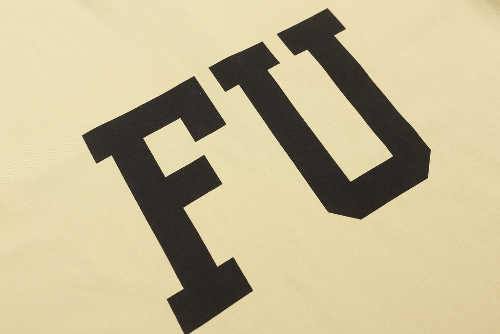 Fear of God Cream Front & Back Graphic T-Shirt ¡ª detail