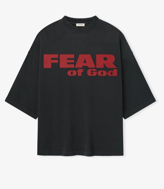 Fear of God Is Gone Graphic Short-Sleeve T-Shirt ¡ª front