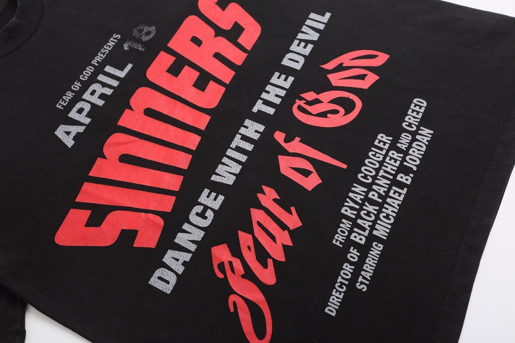 Fear of God Sinners Dance With the Devil Graphic T-Shirt ¡ª detail