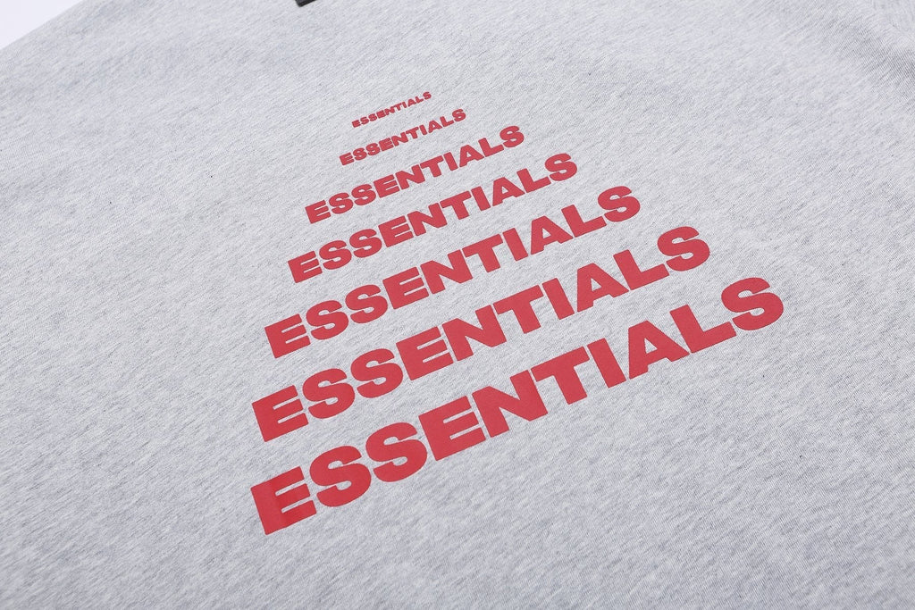 ESSENTIALS Repeated Graphic Short-Sleeve T-Shirt ¡ª detail