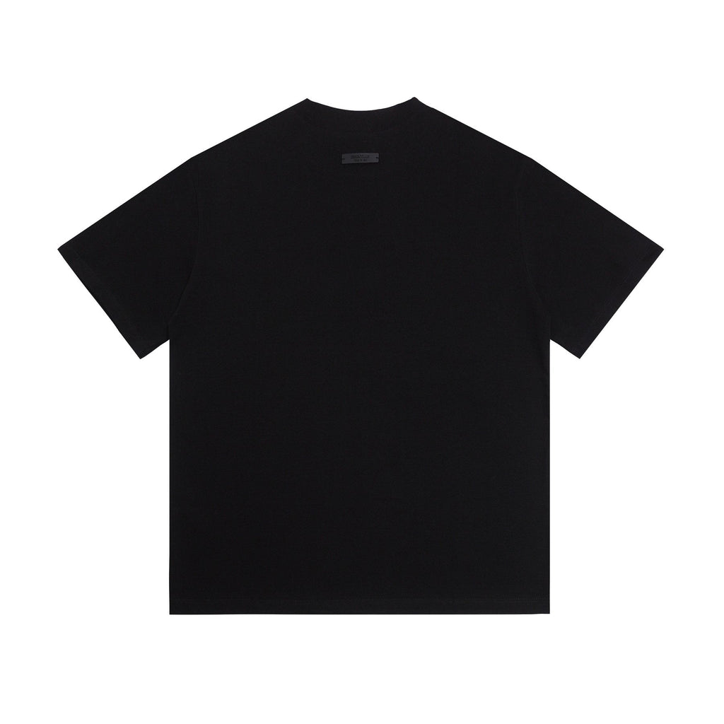 ESSENTIALS Stacked Text Graphic T-Shirt ¡ª back