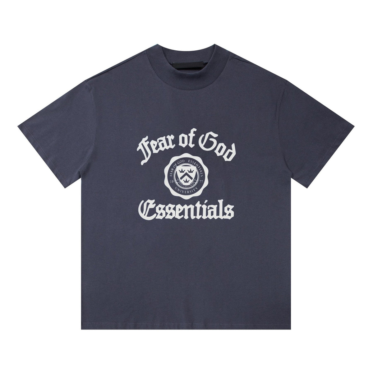 Fear of God Essentials University Crest Graphic T-Shirt ¡ª front