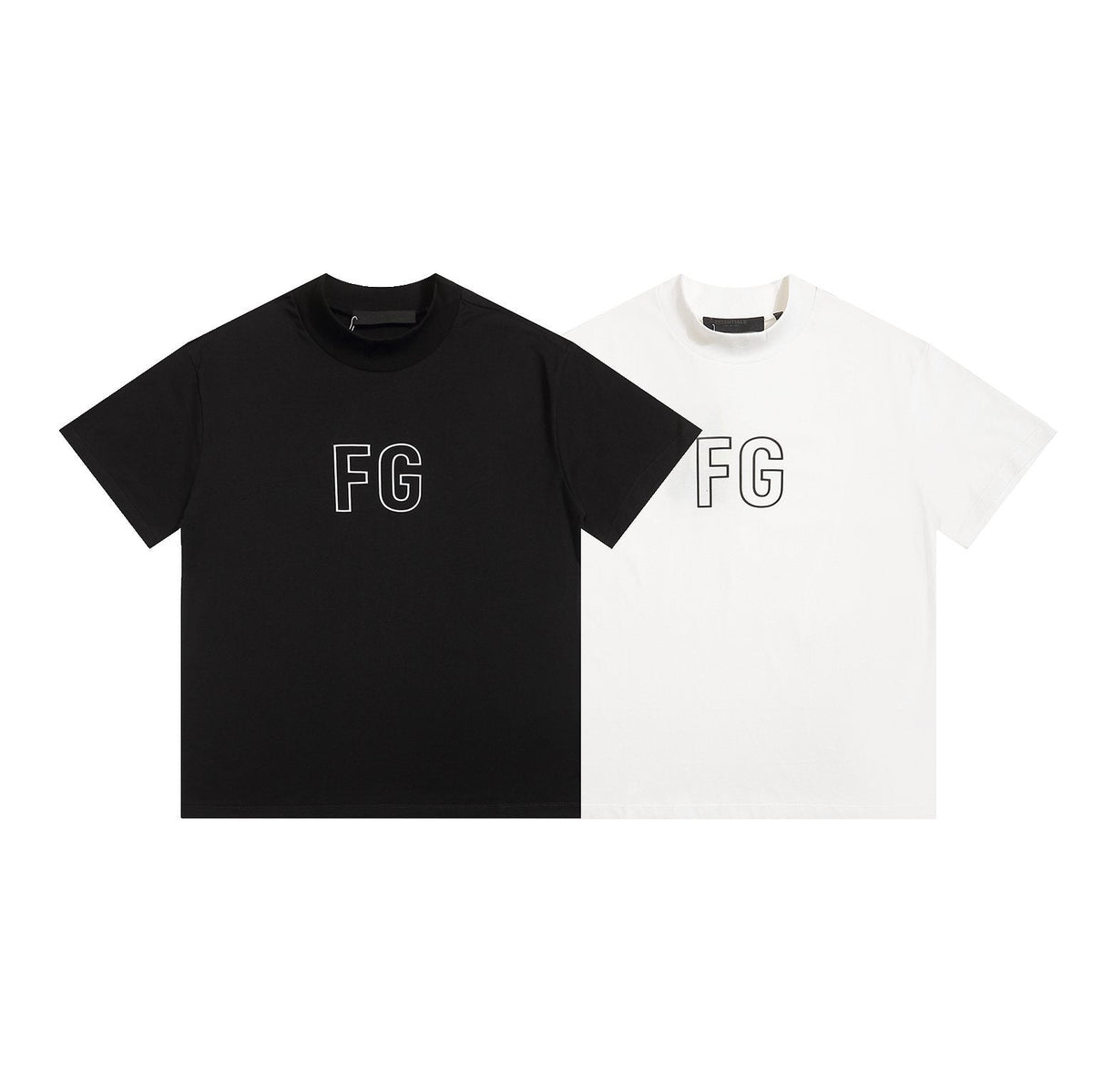 Fear of God Essentials Cutout Front Graphic T-Shirt ¡ª comparison