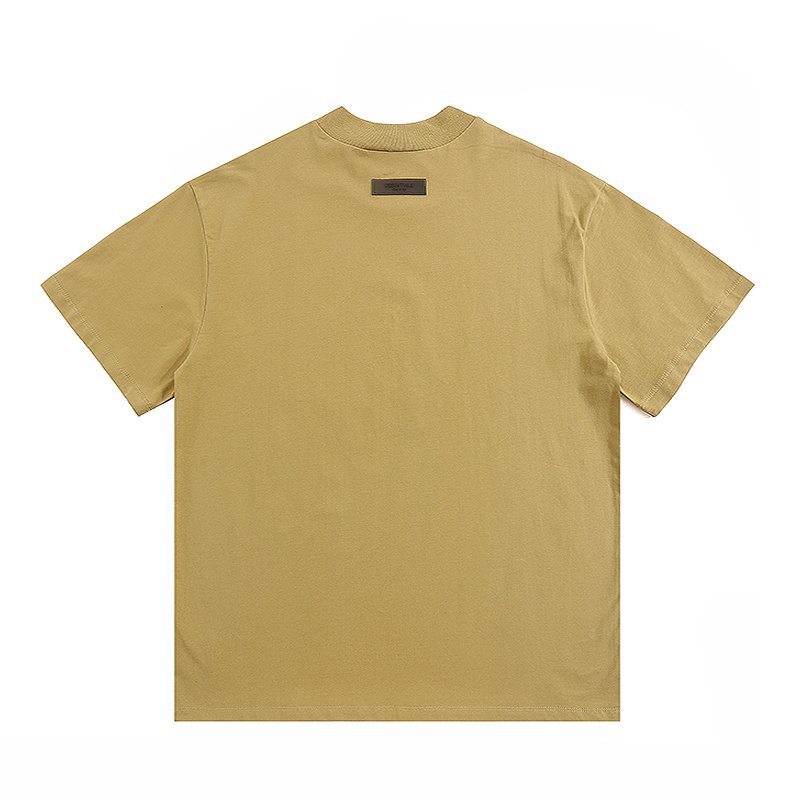 ESSENTIALS Flocked Logo Short-Sleeve T-Shirt ¡ª back