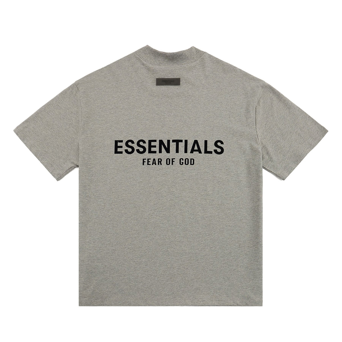 ESSENTIALS Flocked Logo Graphic T-Shirt ¡ª back