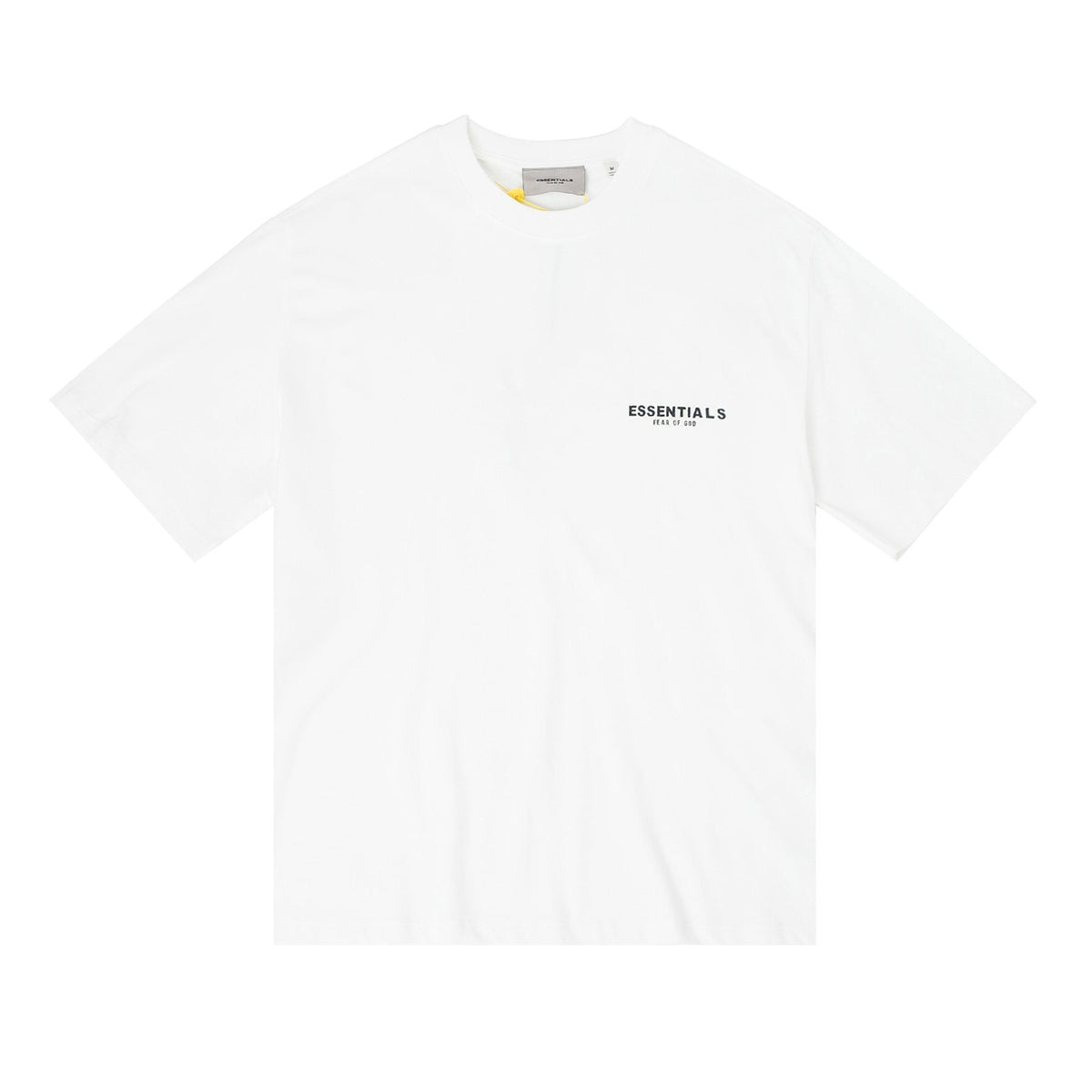 ESSENTIALS Reflective Chest Logo Short-Sleeve T-Shirt ¡ª front