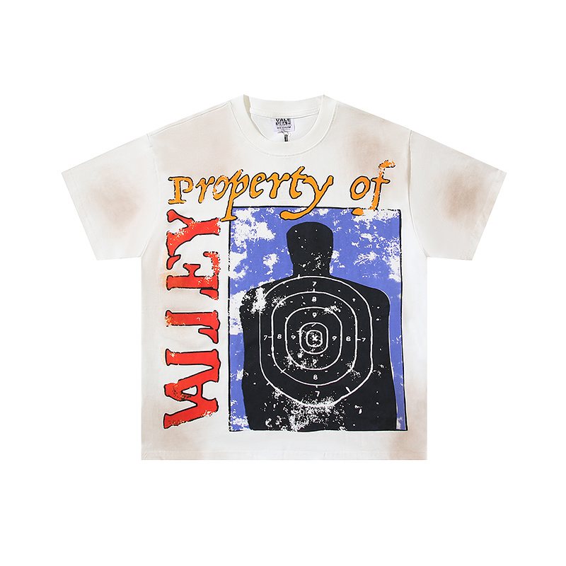 VALE USA Washed Graphic T-Shirt ¡ª front