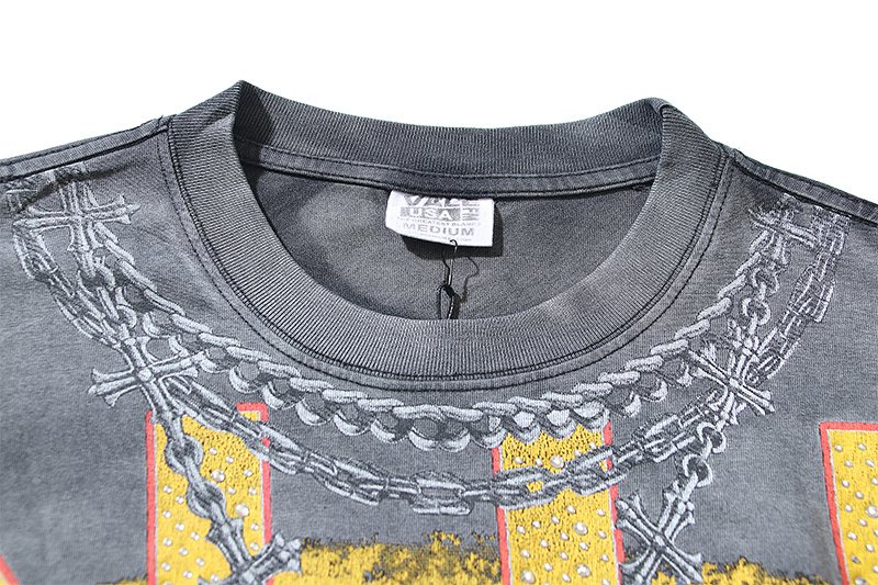 VALE USA Rhinestone Dreams Graphic T-Shirt ¡ª detail