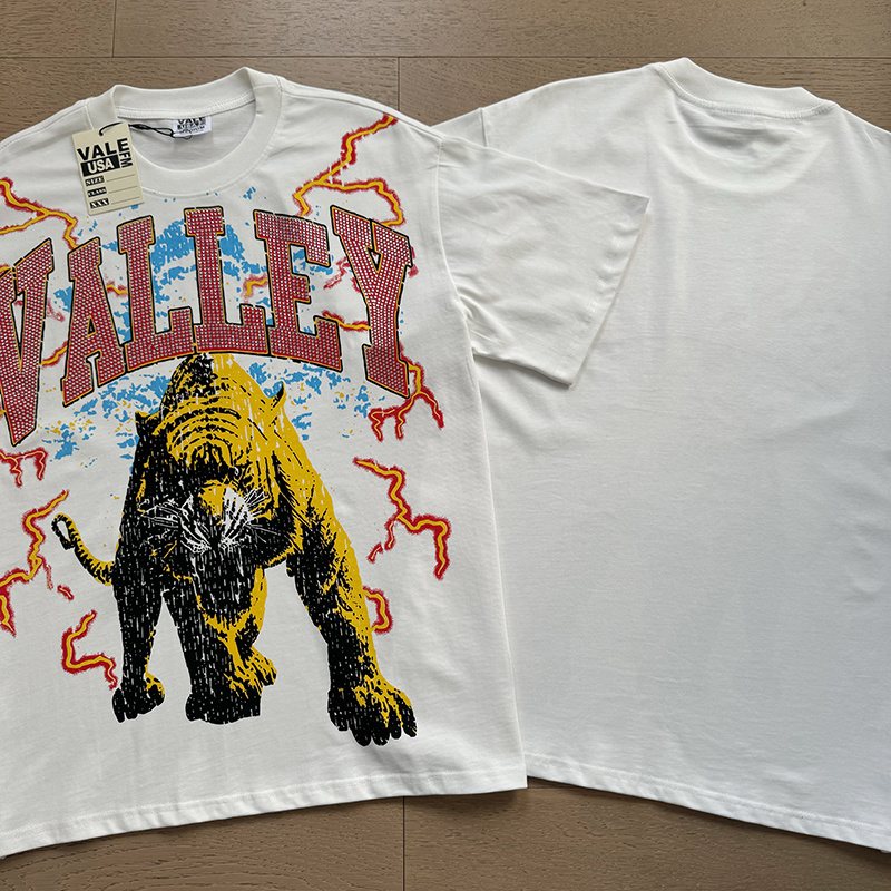 VALE USA Tiger Rhinestone Graphic T-Shirt ¡ª context