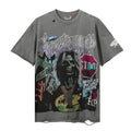 Rough Play Skeleton Rapper Graphic Short-Sleeve T-Shirt ¡ª hero