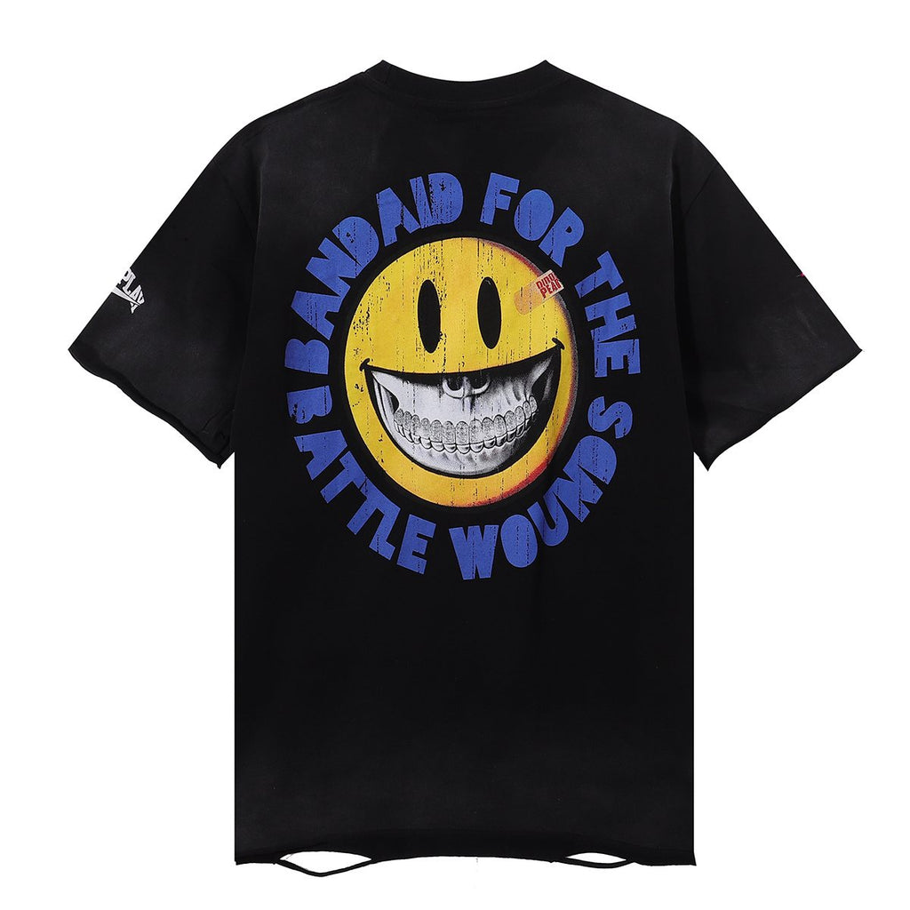 Rough Play Skeleton Baseball Graphic T-Shirt ¡ª back