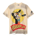 Rough Play Rabbit Graphic Distressed T-Shirt ¡ª hero