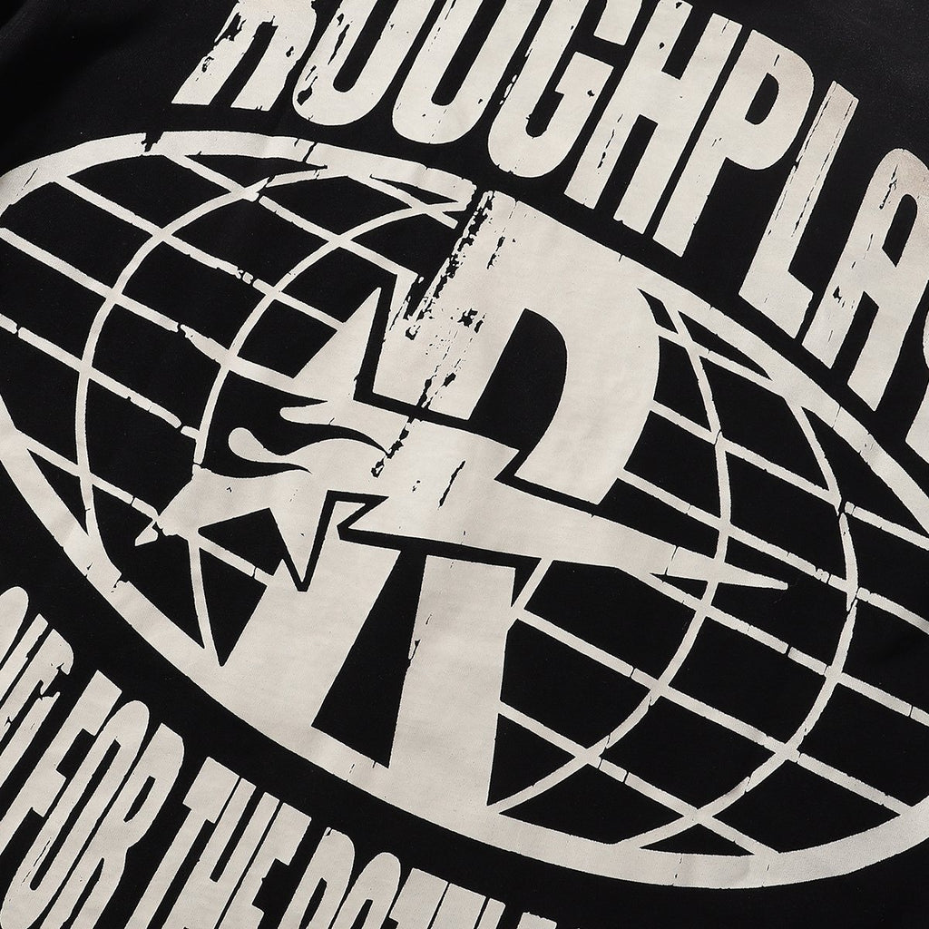 Rough Play Skull & Roses Long-Sleeve T-Shirt ¡ª detail