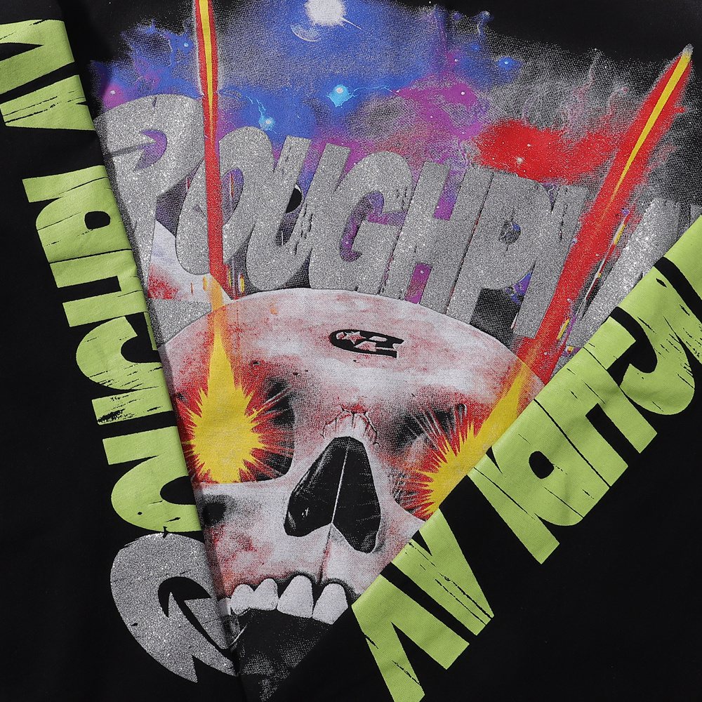 Rough Play Power Skull Long-Sleeve T-Shirt ¡ª detail