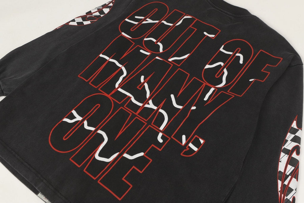 Godspeed Racing Skull Graphic Long-Sleeve T-Shirt ¡ª detail