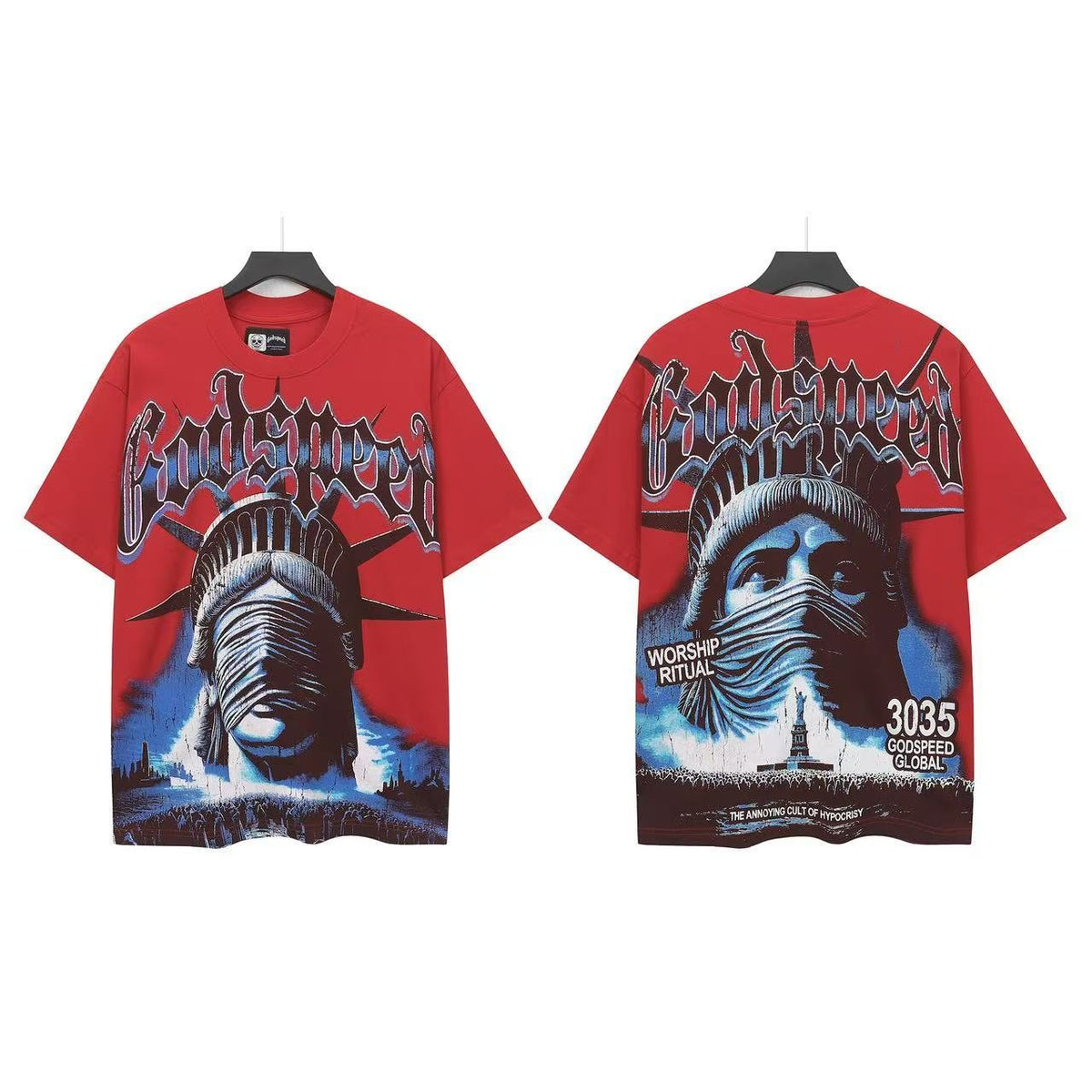 Godspeed Astronaut 3035 Graphic T-Shirt ¡ª front