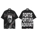 Godspeed Skull Figure Graphic T-Shirt ¡ª front
