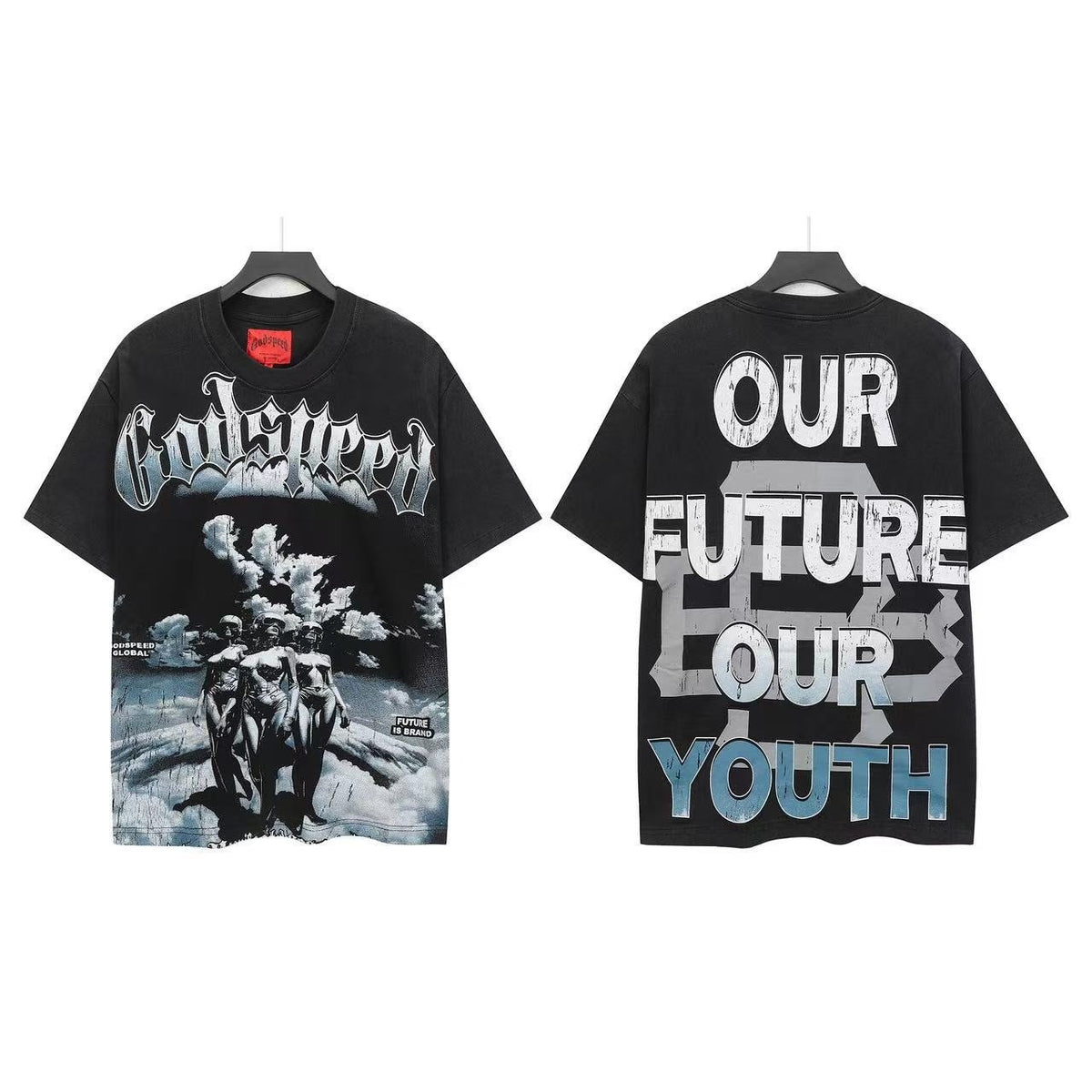 Godspeed Future Youth Rider Graphic T-Shirt ¡ª front