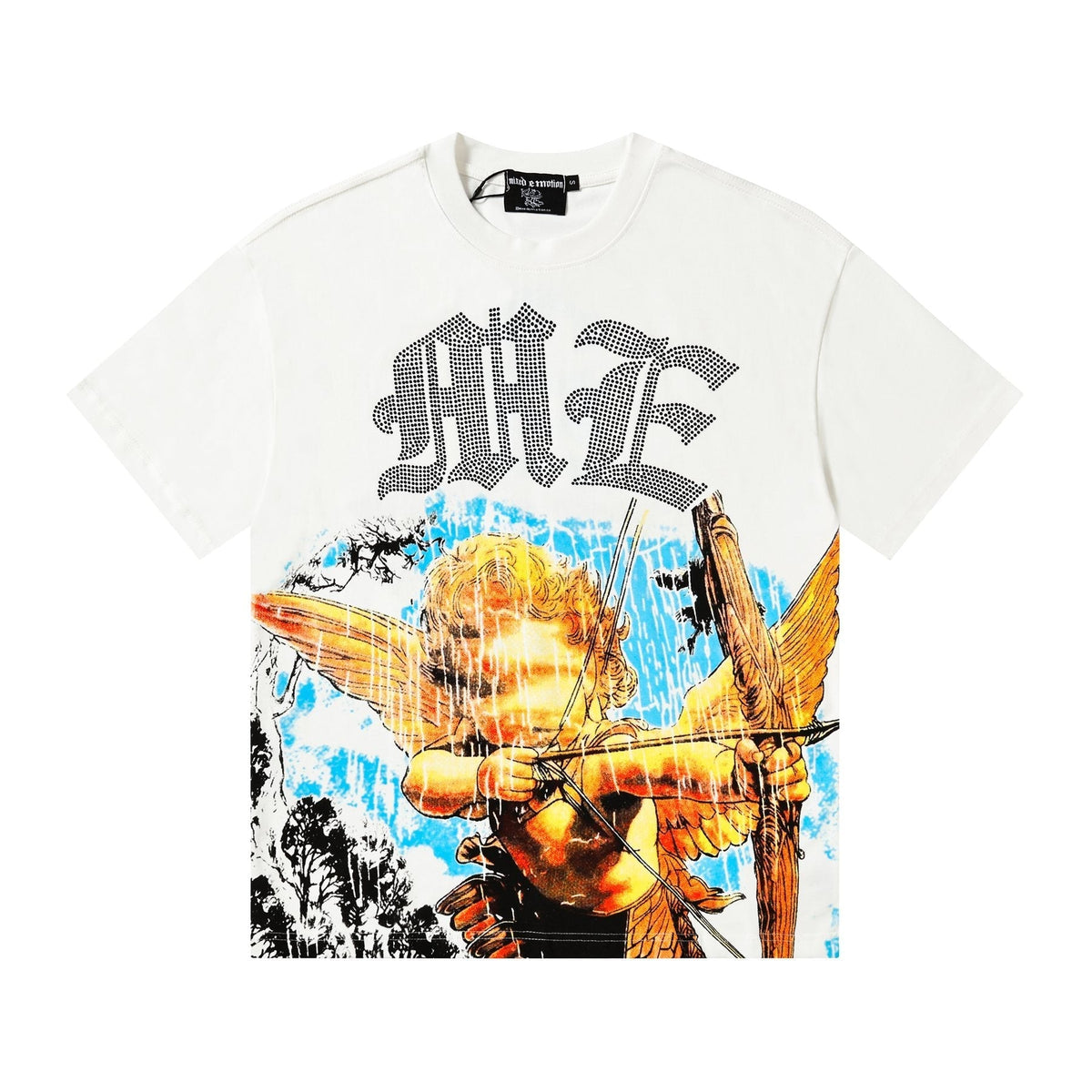 MIXED EMOTION Angel Dove Graphic T-Shirt ¡ª front