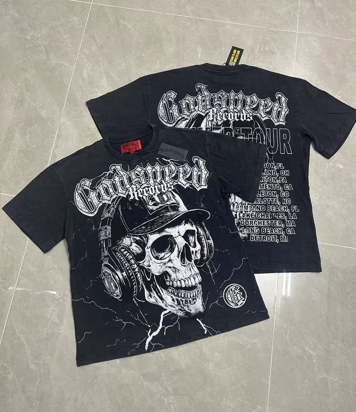 Godspeed Summer Tour 2025 Skull Graphic T-Shirt ¡ª context