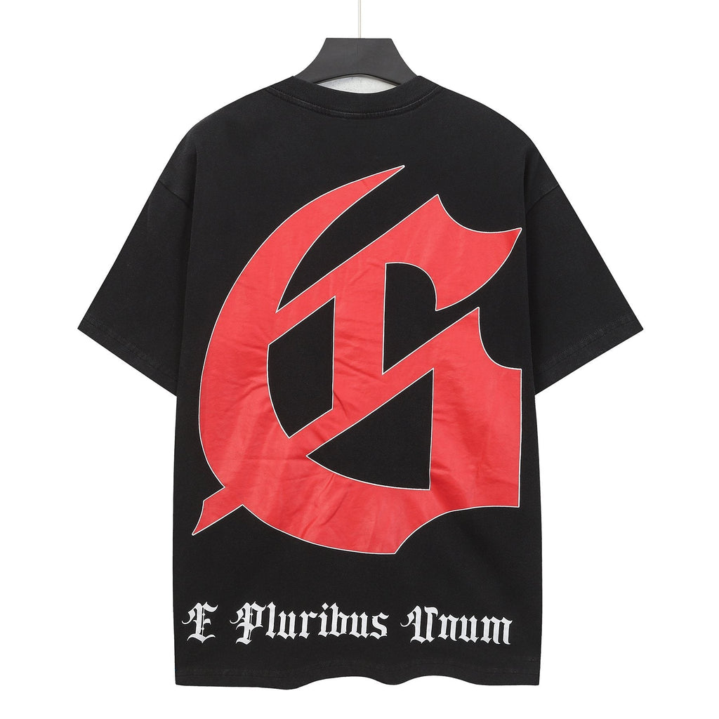 Godspeed Washed Black Rock Graphic T-Shirt ¡ª back