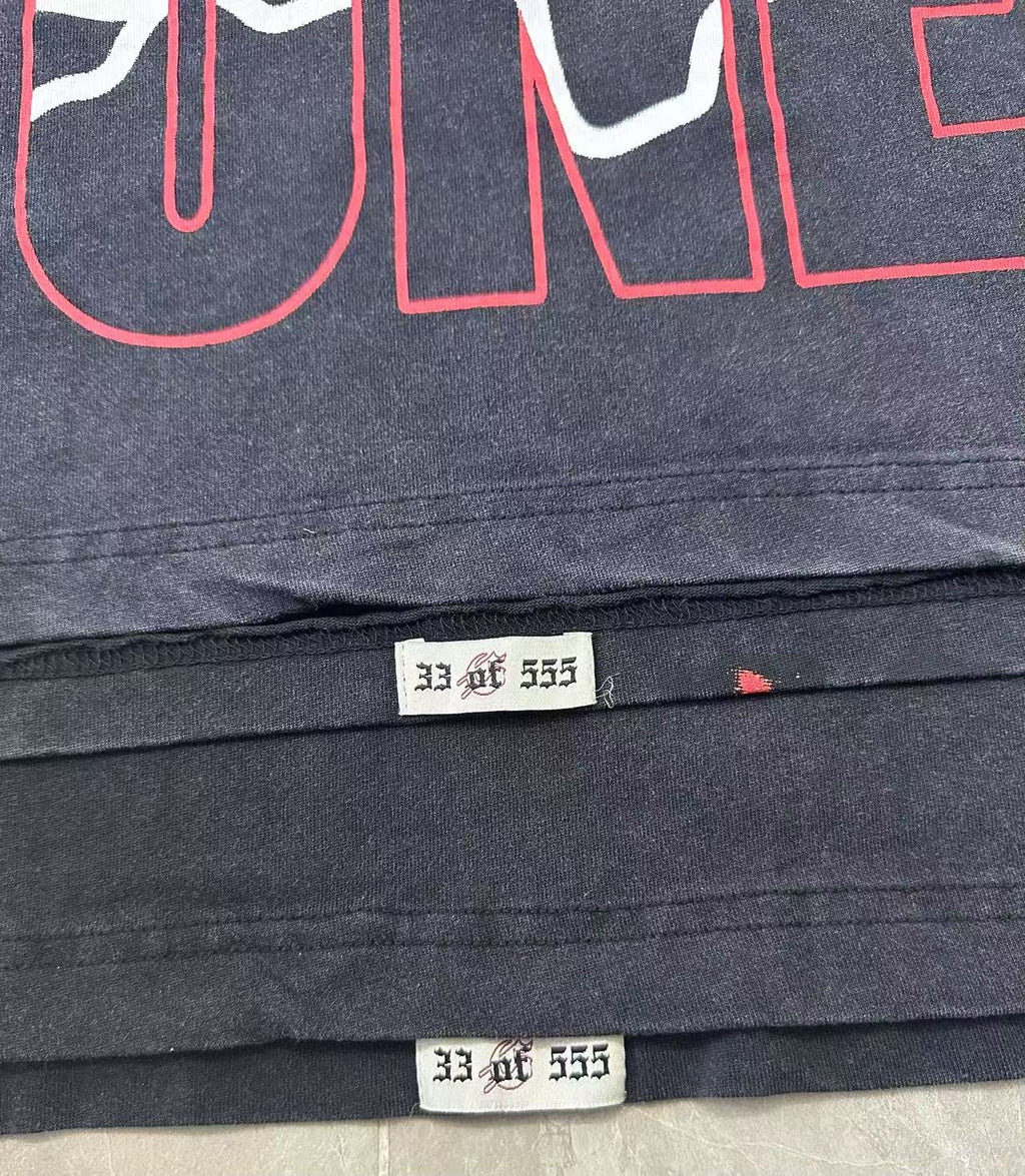 Godspeed Racer Skull Graphic T-Shirt ¡ª neck_label