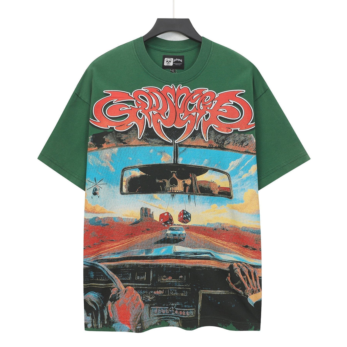Godspeed Washed Rock Graphic T-Shirt ¡ª front