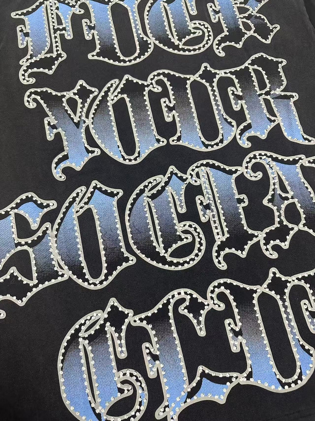 Godspeed Panther Graphic Washed Black T-Shirt ¡ª detail
