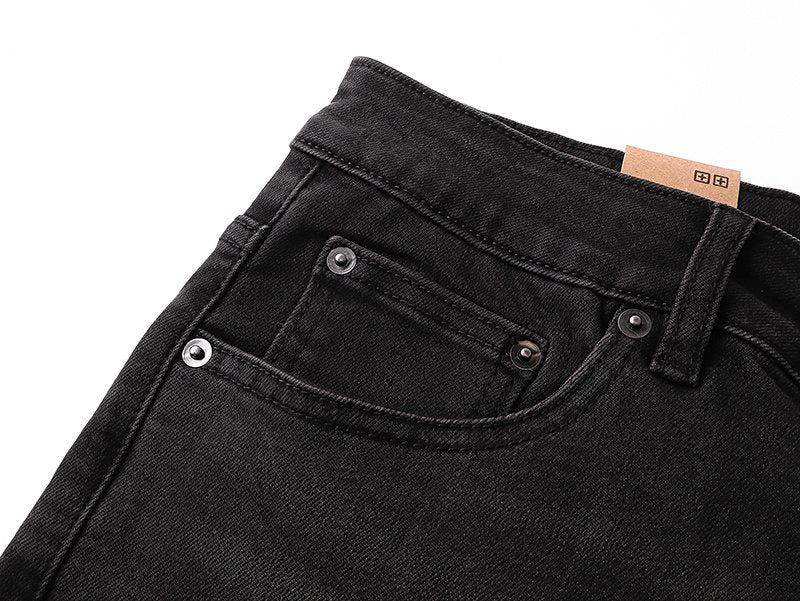 Ksubi Royalty Heroism Slim Tapered Black Jeans ¡ª detail