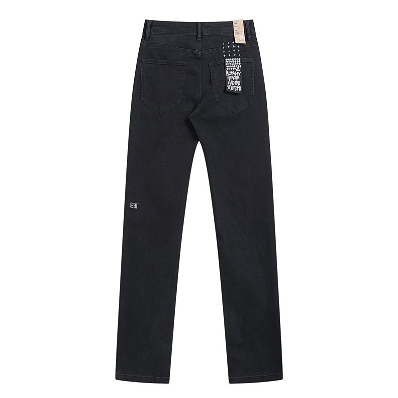 Ksubi Black Graphic Jeans ¡ª back