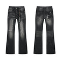 Purple Brand Washed Black Distressed Paint-Splatter Jeans ¡ª hero