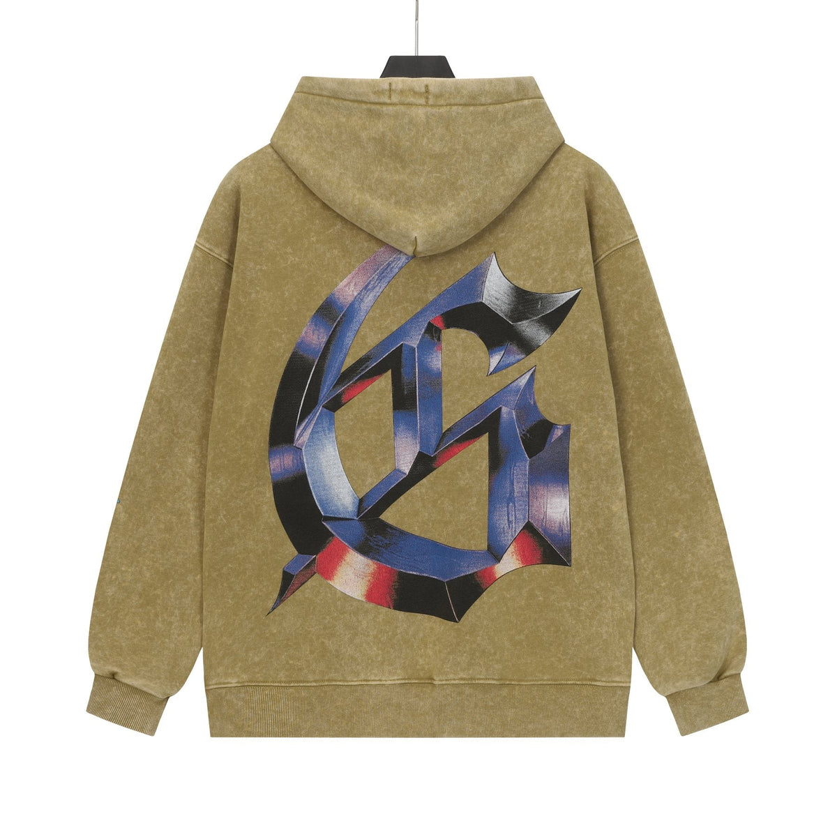 Godspeed Washed Skull Graphic Hoodie ¡ª back