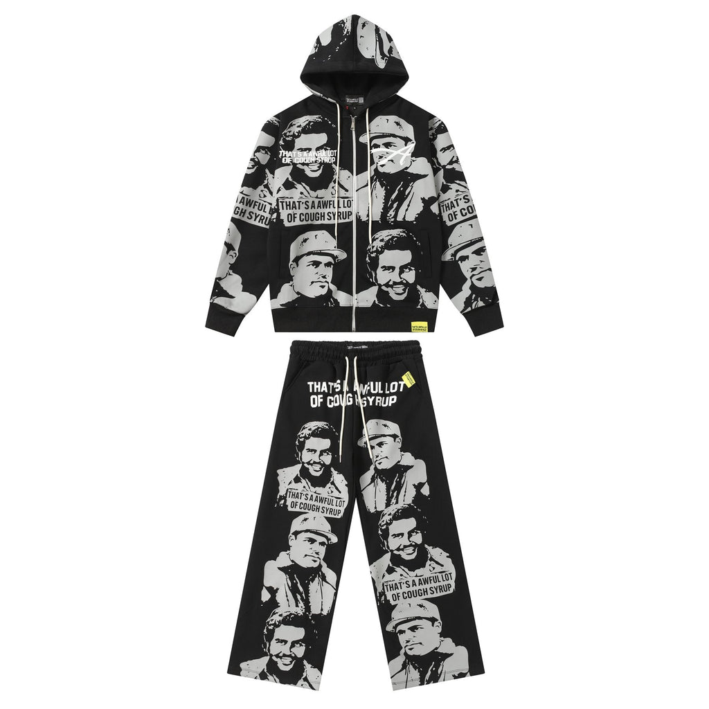 THAT'S A AWFUL LOT OF COUGH SYRUP Tomorrow Star Portrait Graphic Matching Set ¡ª front