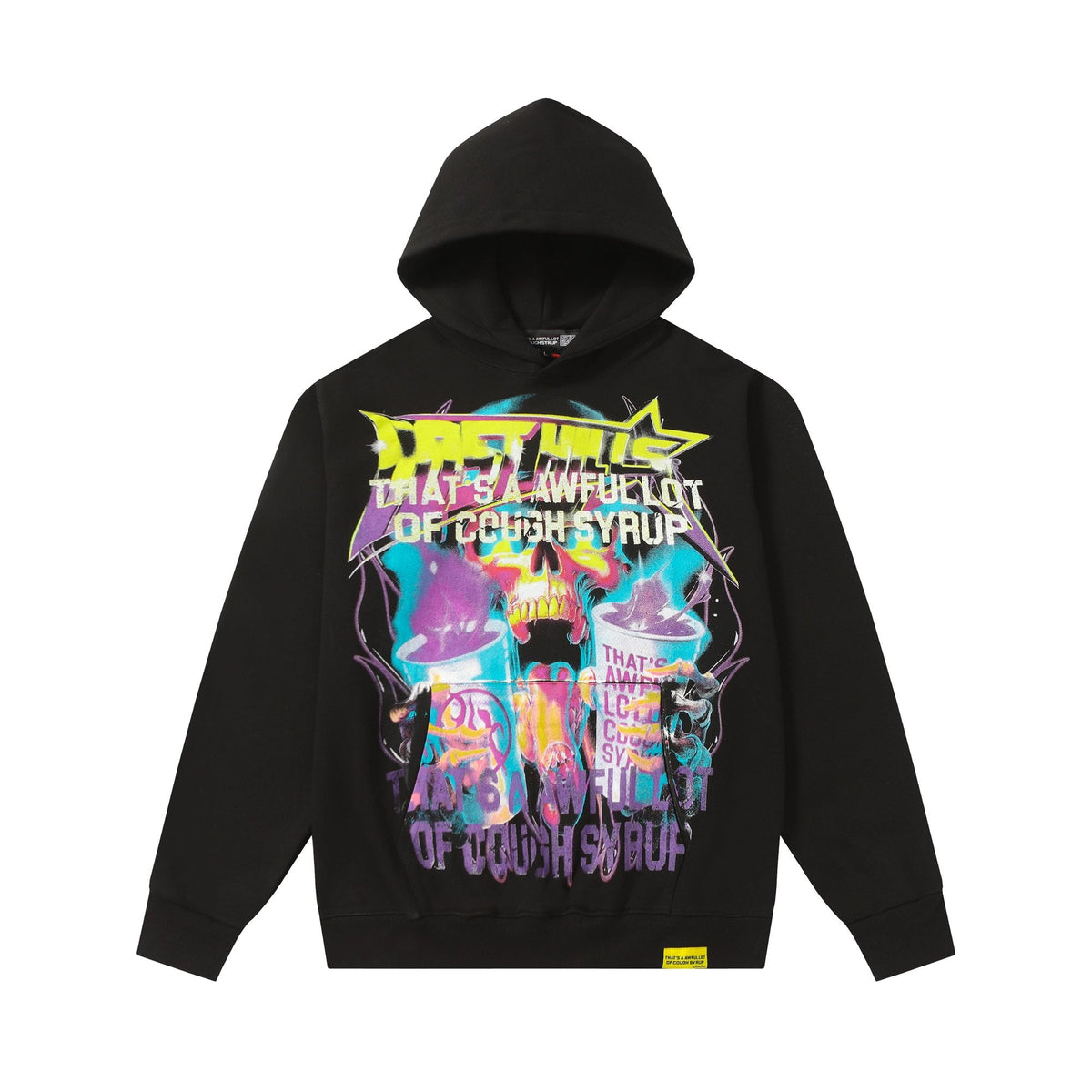 THAT'S A AWFUL LOT OF COUGH SYRUP Rising Star Graphic Hoodie ¡ª hero