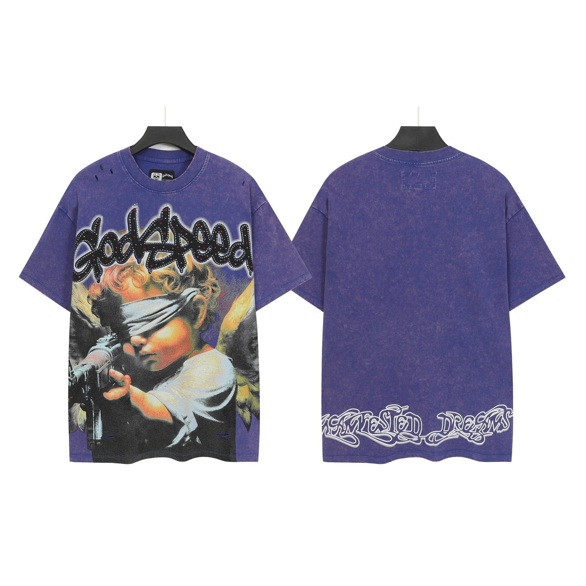 Godspeed Manifested Dreams Angel Graphic T-Shirt ¡ª front