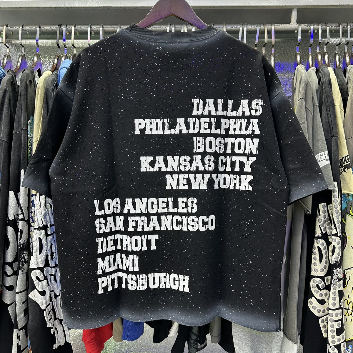 BKYS Revival Football & City List Graphic T-Shirt ¡ª context