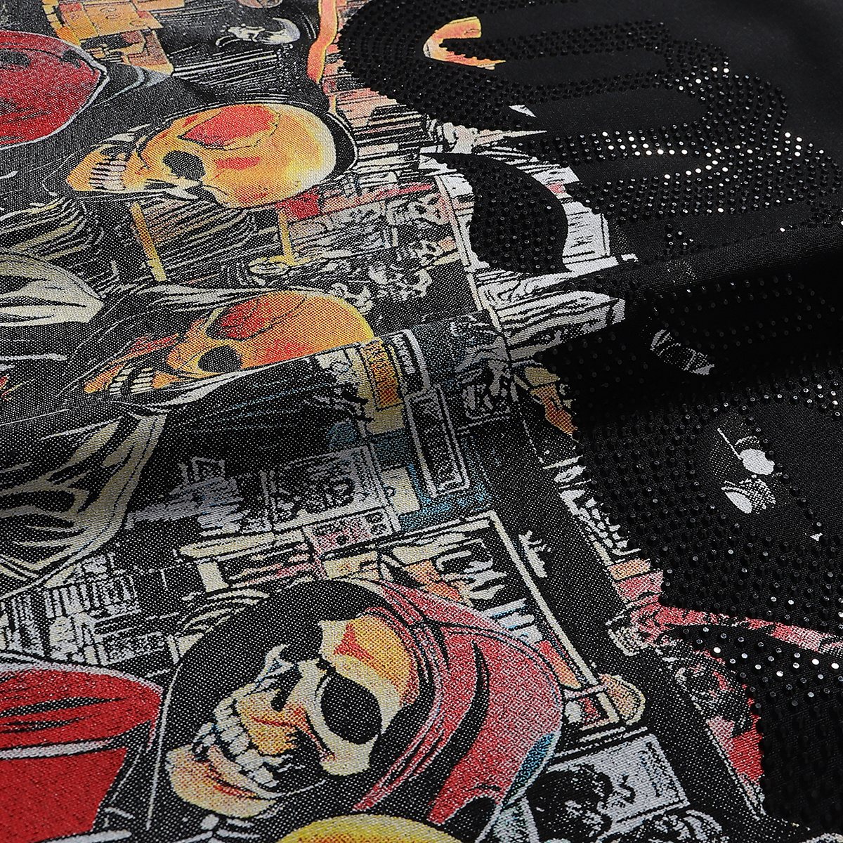 BKYS Revival Skull DJ Tour Graphic T-Shirt ¡ª detail
