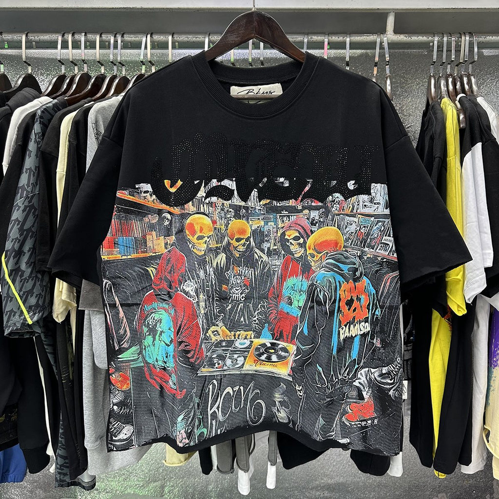BKYS Revival Skull DJ Tour Graphic T-Shirt ¡ª context