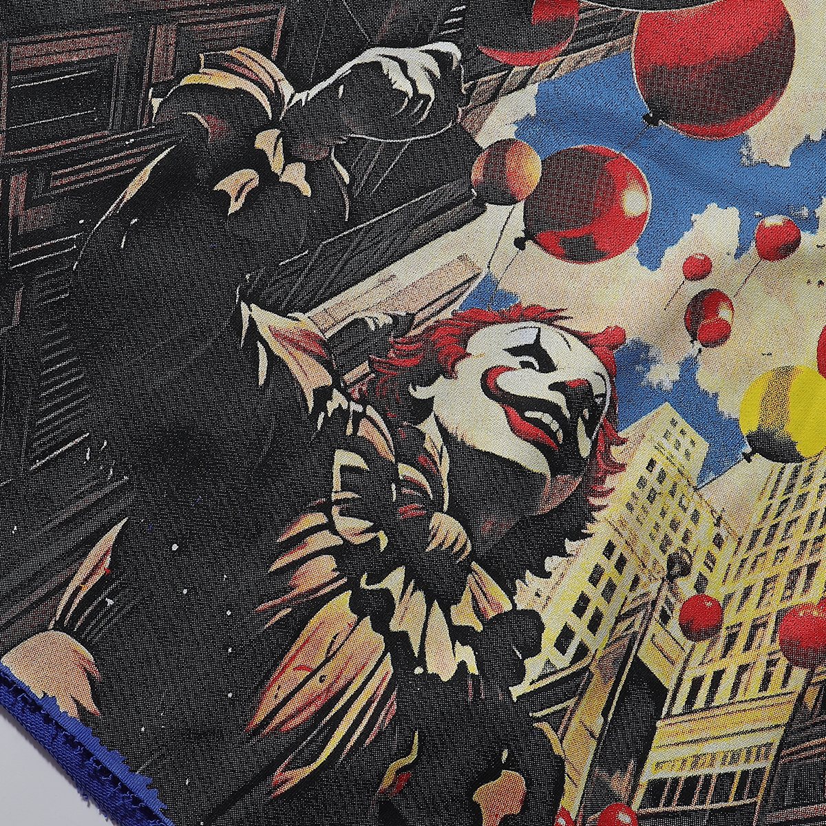 BKYS Revival Clown Balloon Rhinestone Graphic T-Shirt ¡ª detail