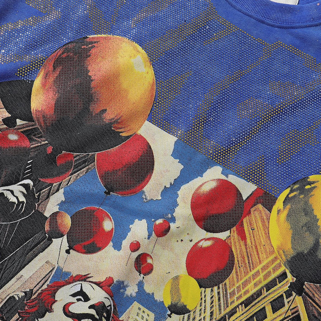 BKYS Revival Clown Balloon Rhinestone Graphic T-Shirt ¡ª detail