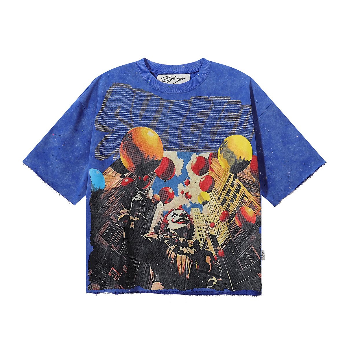 BKYS Revival Clown Balloon Rhinestone Graphic T-Shirt ¡ª hero