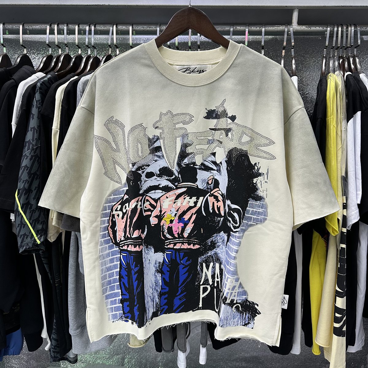 BKYS Revival Natural Punks Cropped Graphic T-Shirt ¡ª context