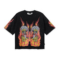 BKYS Revival On Fire Skull Guitar Graphic T-Shirt ¡ª hero