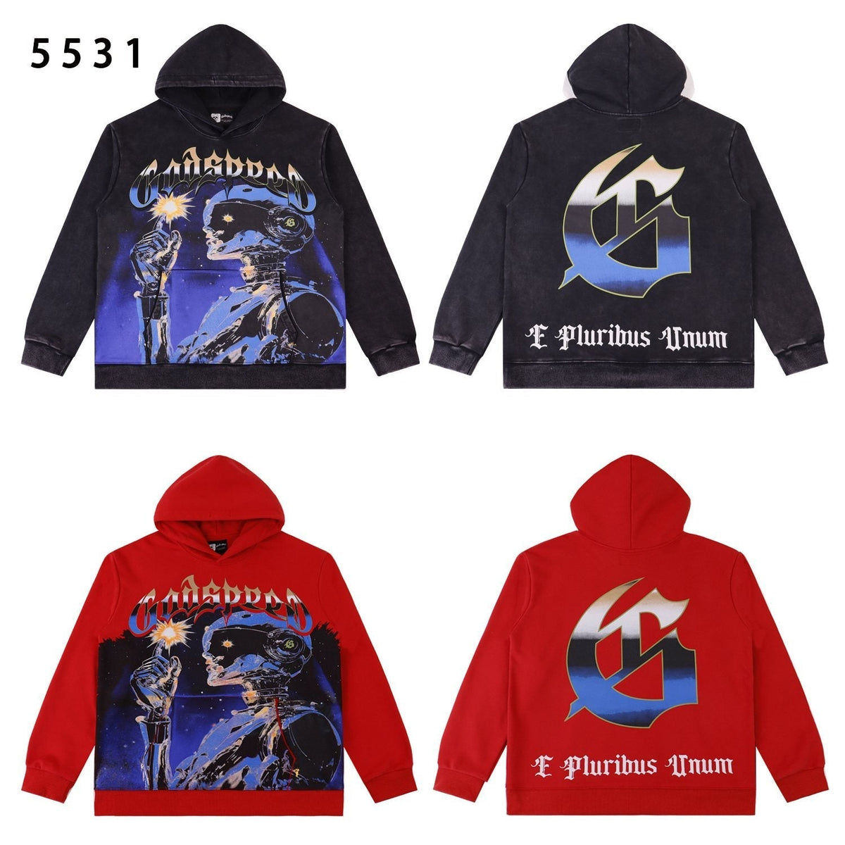 Godspeed Sun Back Graphic Hoodie ¡ª comparison