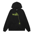 Sp5der Lime Green Web Graphic Pullover Hoodie ¡ª hero