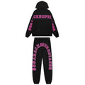 Sp5der Pink Lettering Hoodie & Jogger Matching Set ¡ª hero